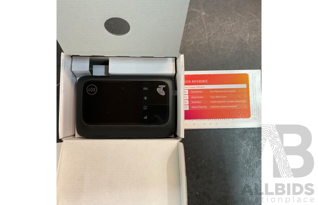 Sony WF-C500 Earbuds & Telstra Prepaid 4GX Wifi - Lot of 2