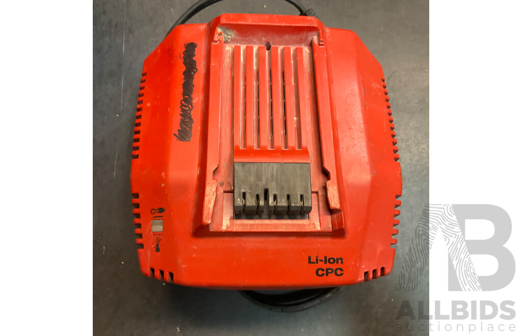 HILTI TE 60-A36 Cordless Combihammer with 1x Battery and 1x Charger in Tool Bag