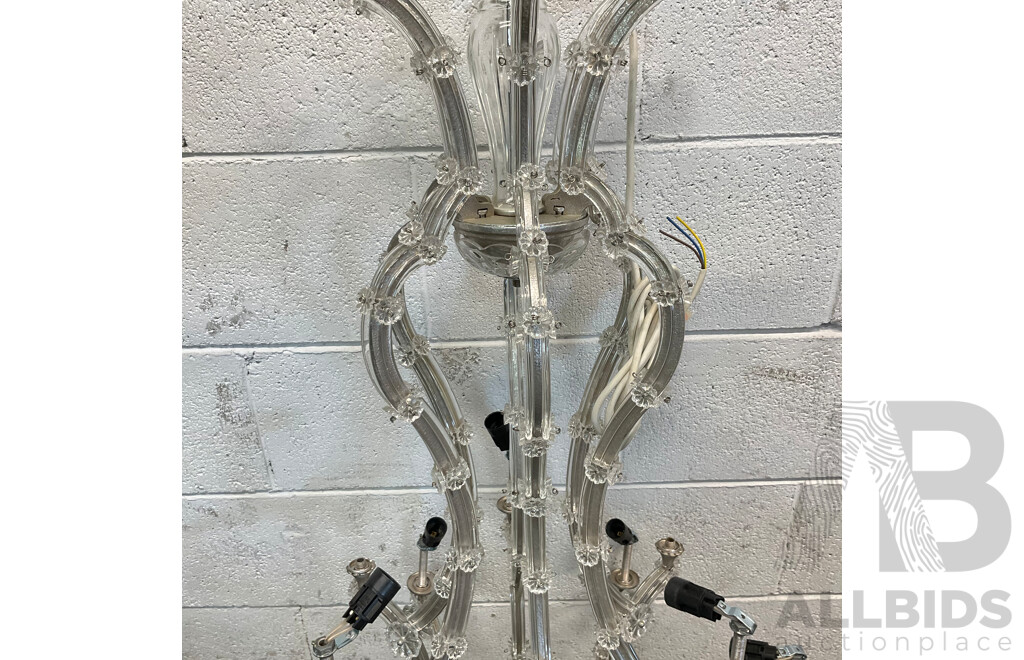 SCHONBEK Murano Glass Chandelier