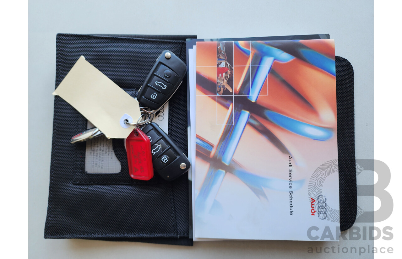 5/2010 Audi A3 Sportback 1.8 TFSI Ambition 8P MY09 5d Hatchback Black 1.8L