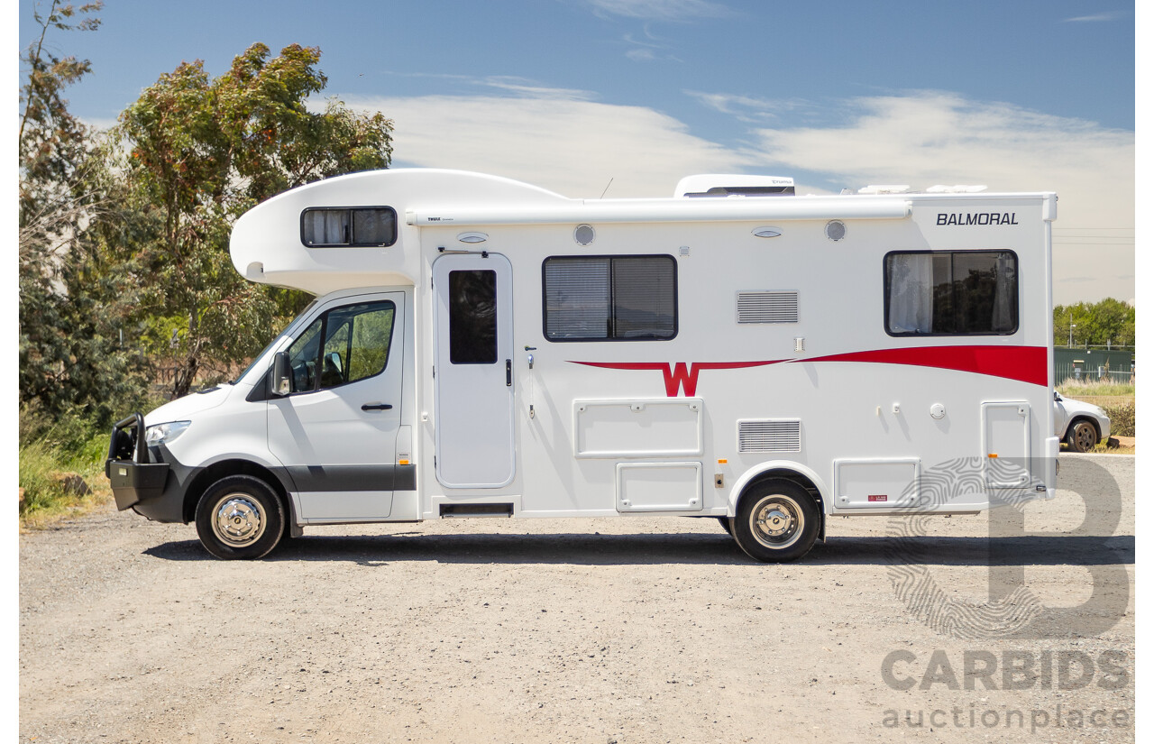 5/2019 Mercedes-Benz Sprinter 513 CDI Winnebago Balmoral RV Turbo Diesel 2.1L