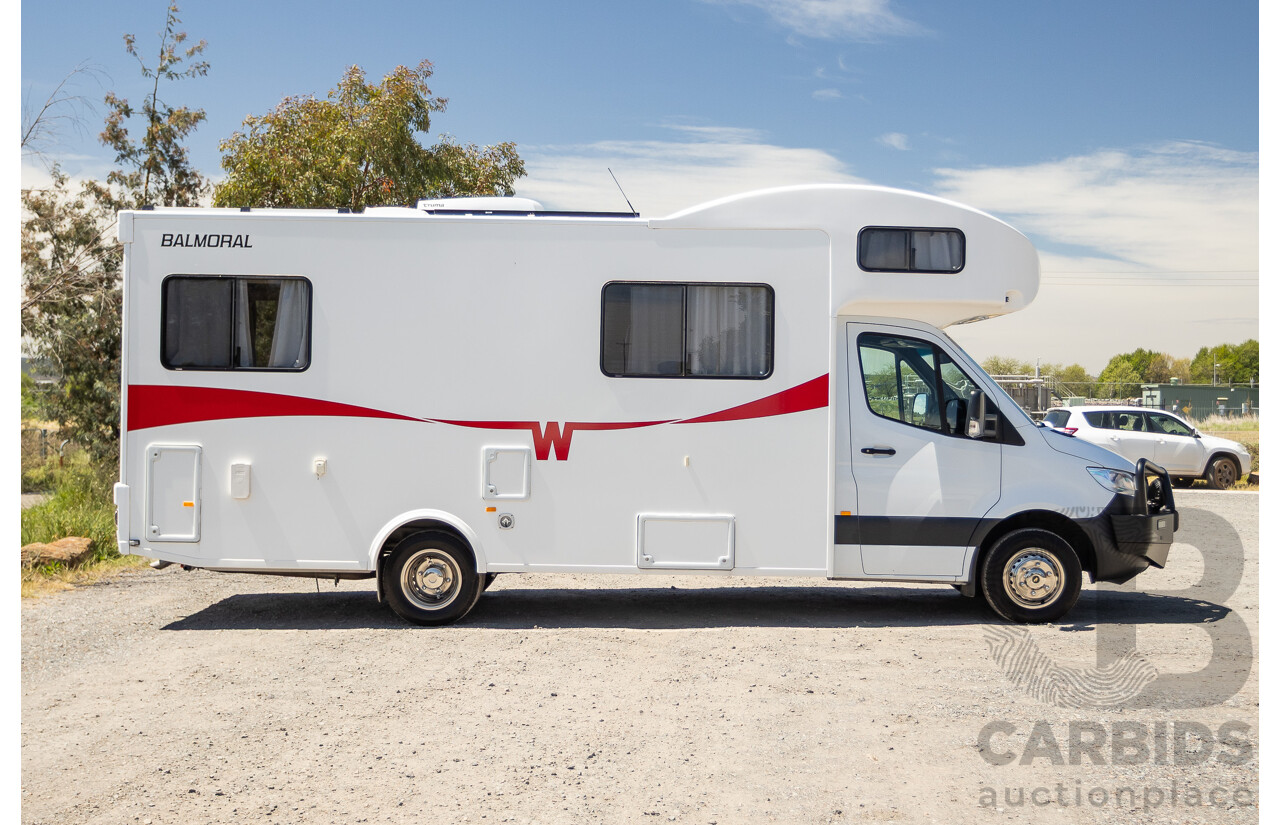 5/2019 Mercedes-Benz Sprinter 513 CDI Winnebago Balmoral RV Turbo Diesel 2.1L