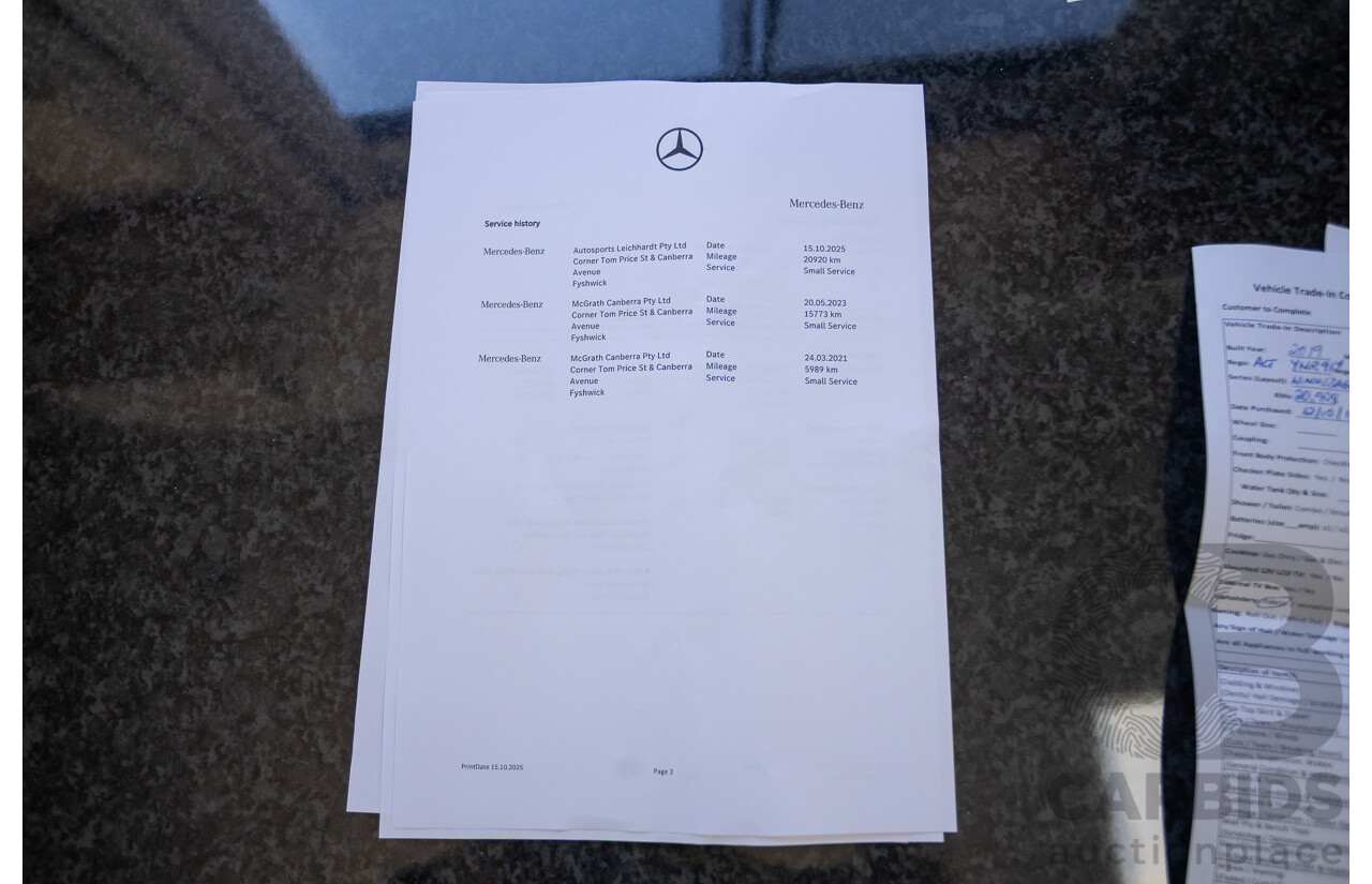 5/2019 Mercedes-Benz Sprinter 513 CDI Winnebago Balmoral RV Turbo Diesel 2.1L