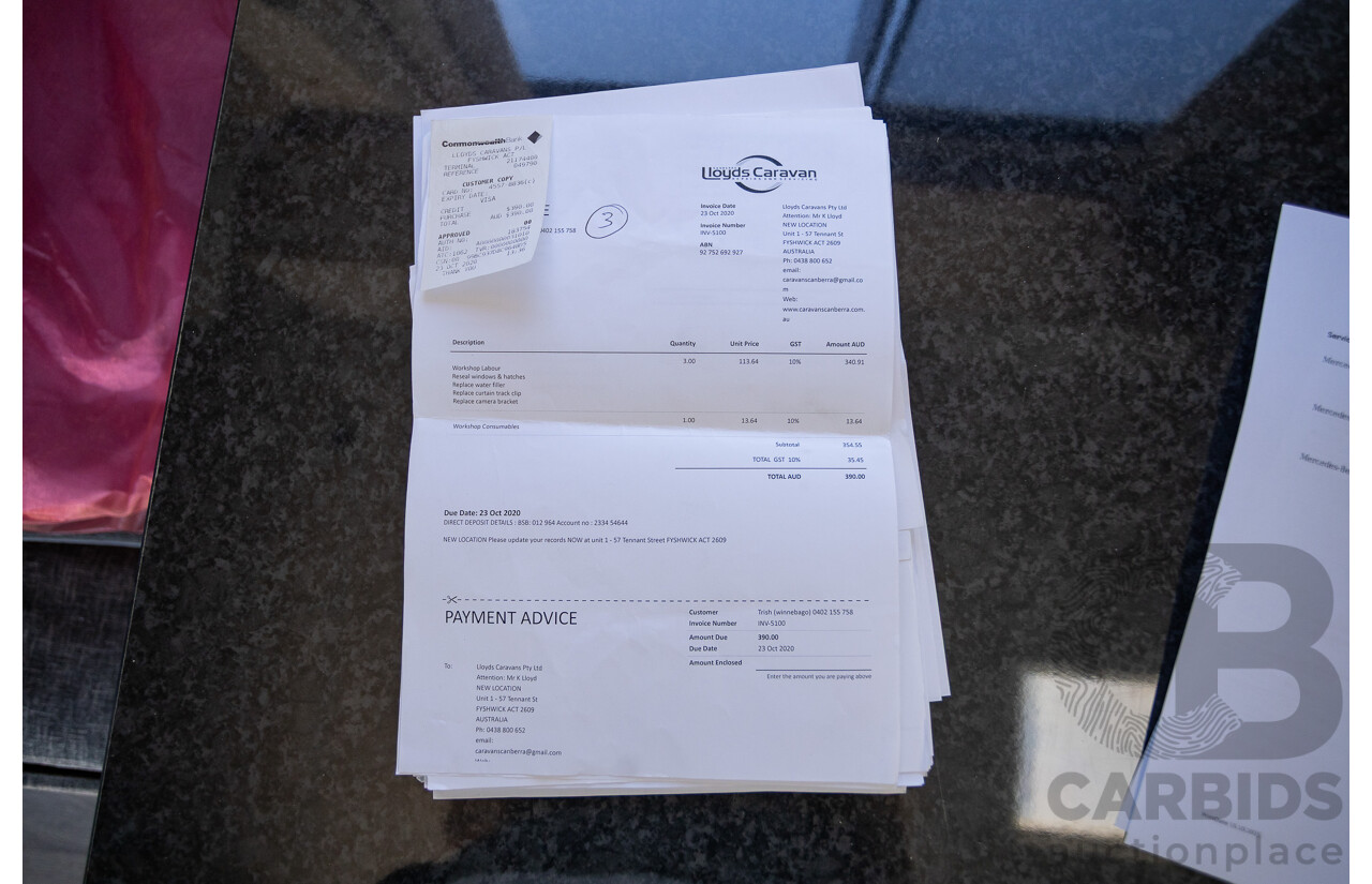 5/2019 Mercedes-Benz Sprinter 513 CDI Winnebago Balmoral RV Turbo Diesel 2.1L