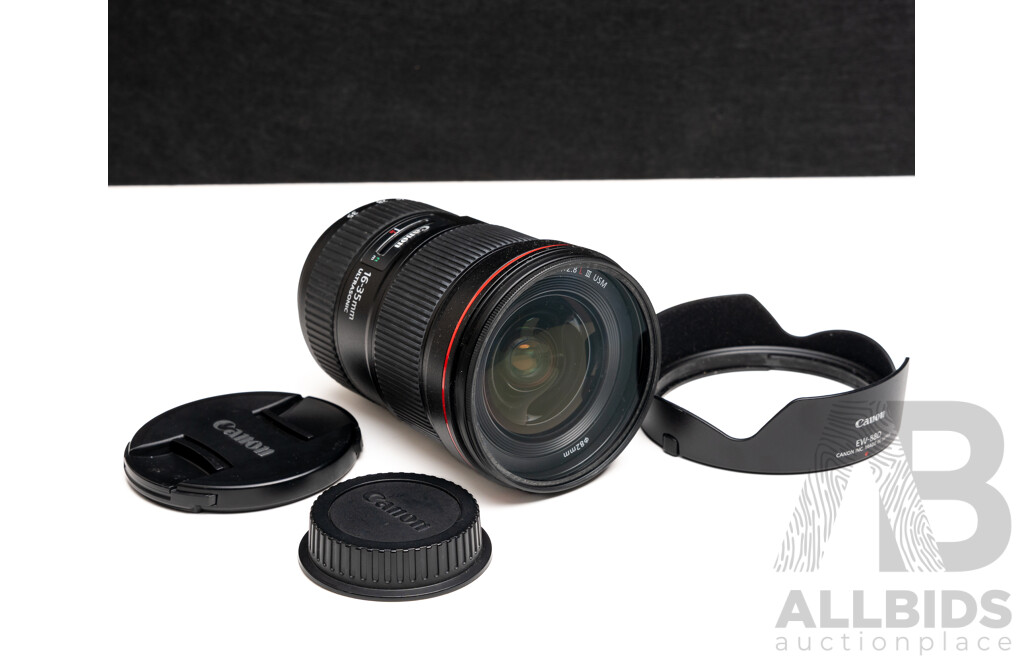 Canon EF 16-35mm F/2.8L III USM and SIGMA APO 70-200mm F2.8 EX DG OS HSM Telephoto Zoom Lens for Canon