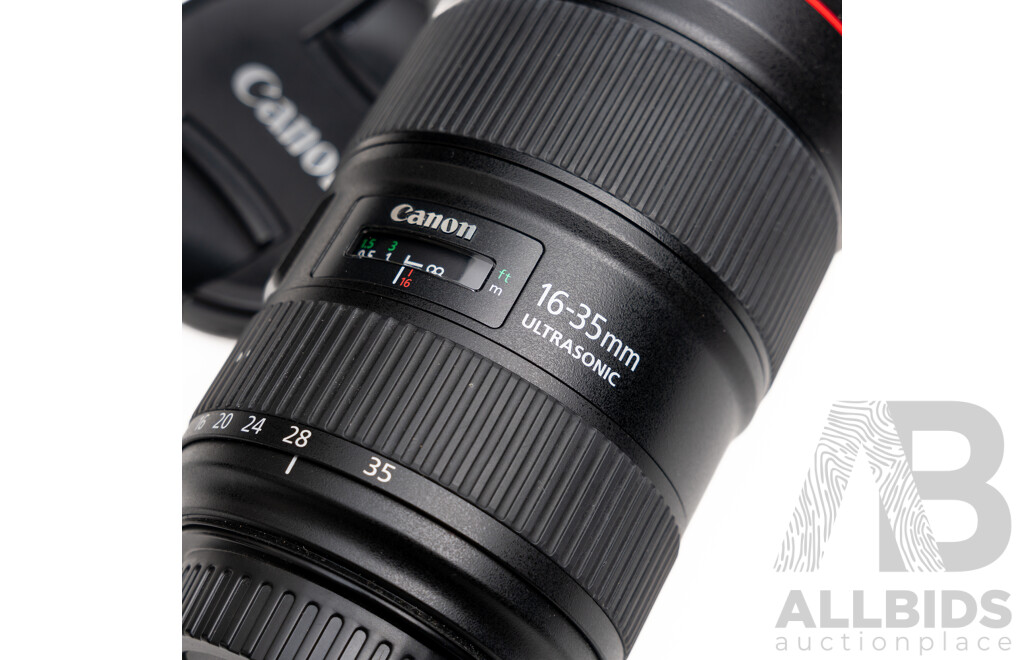 Canon EF 16-35mm F/2.8L III USM and SIGMA APO 70-200mm F2.8 EX DG OS HSM Telephoto Zoom Lens for Canon