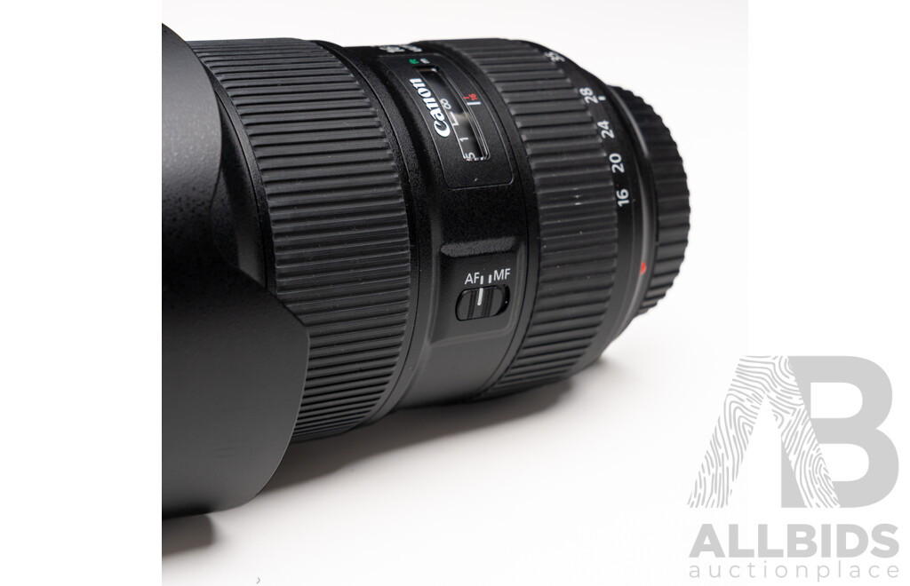 Canon EF 16-35mm F/2.8L III USM and SIGMA APO 70-200mm F2.8 EX DG OS HSM Telephoto Zoom Lens for Canon