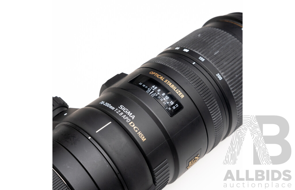 Canon EF 16-35mm F/2.8L III USM and SIGMA APO 70-200mm F2.8 EX DG OS HSM Telephoto Zoom Lens for Canon