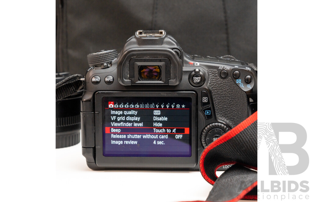 Canon 70d APS-c DSLR Camera Kit Plus Other Canon Mount Lenses and Accessories