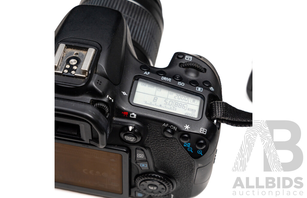 Canon 70d APS-c DSLR Camera Kit Plus Other Canon Mount Lenses and Accessories