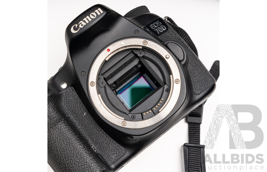 Canon 70d APS-c DSLR Camera Kit Plus Other Canon Mount Lenses and Accessories