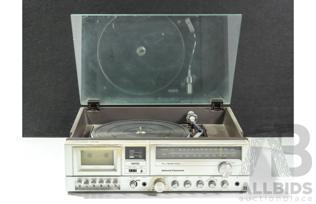 Vintage National Panasonic Ledsonic 1500 SG-1500 P Vintage All-in-One Stereo System