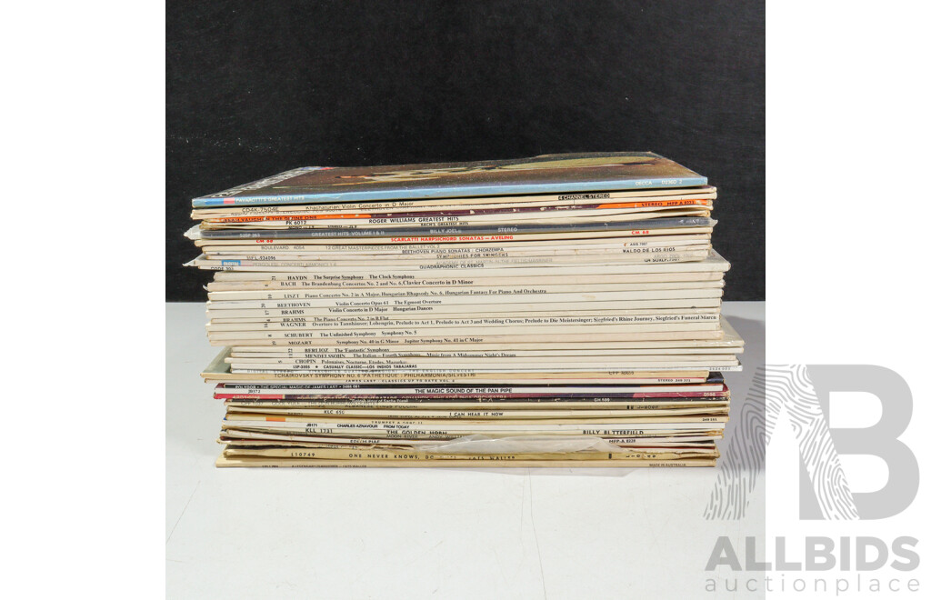 Collection Mostly Classical Vintage Vinyl LP Records
