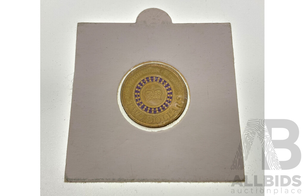 Australian 2013 Two Dollar Coin, QE2 Sixty Years Coronation