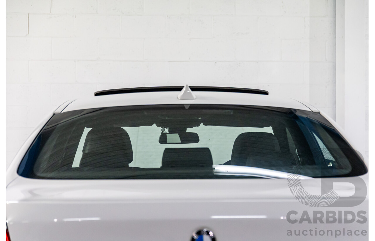 11/2016 BMW 520i M Sport (RWD) F10 MY17 4d Sedan Alpine White Turbo 2.0L