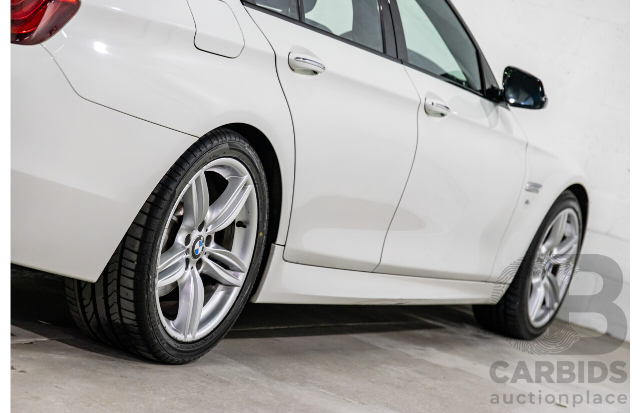 11/2016 BMW 520i M Sport (RWD) F10 MY17 4d Sedan Alpine White Turbo 2.0L
