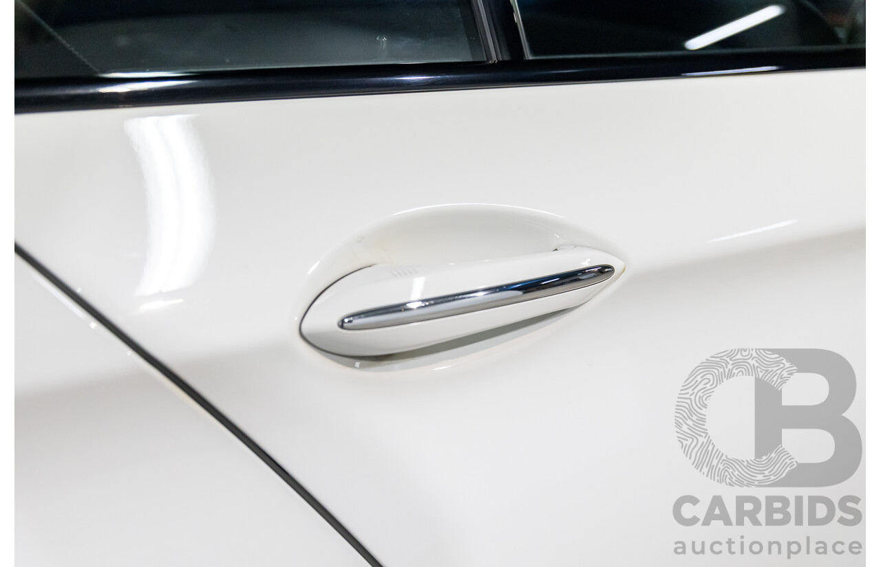 11/2016 BMW 520i M Sport (RWD) F10 MY17 4d Sedan Alpine White Turbo 2.0L