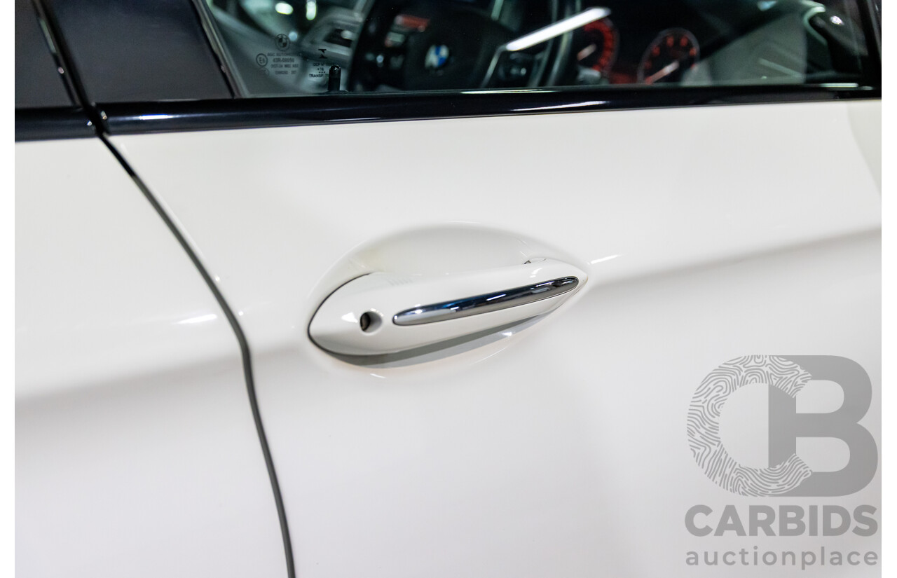 11/2016 BMW 520i M Sport (RWD) F10 MY17 4d Sedan Alpine White Turbo 2.0L