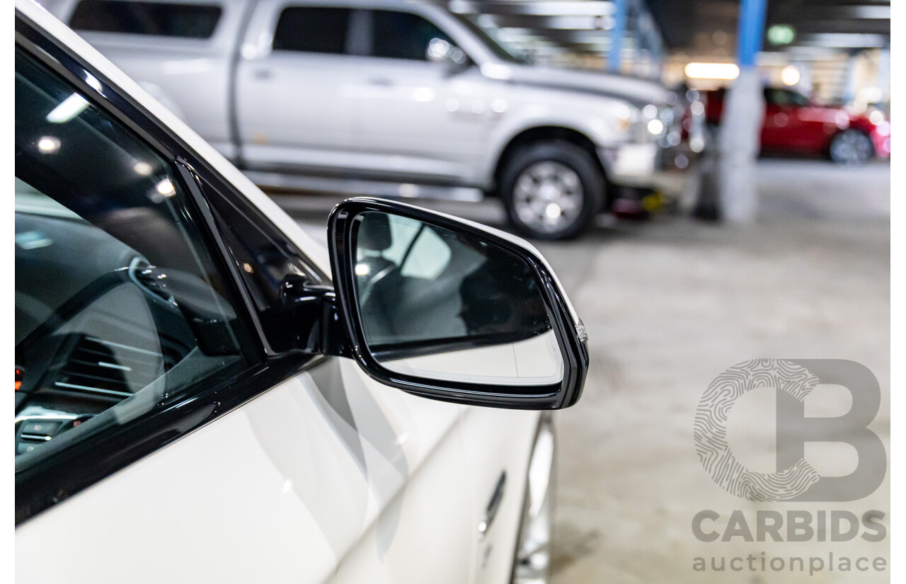 11/2016 BMW 520i M Sport (RWD) F10 MY17 4d Sedan Alpine White Turbo 2.0L