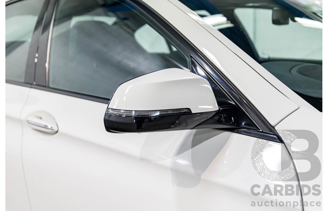 11/2016 BMW 520i M Sport (RWD) F10 MY17 4d Sedan Alpine White Turbo 2.0L