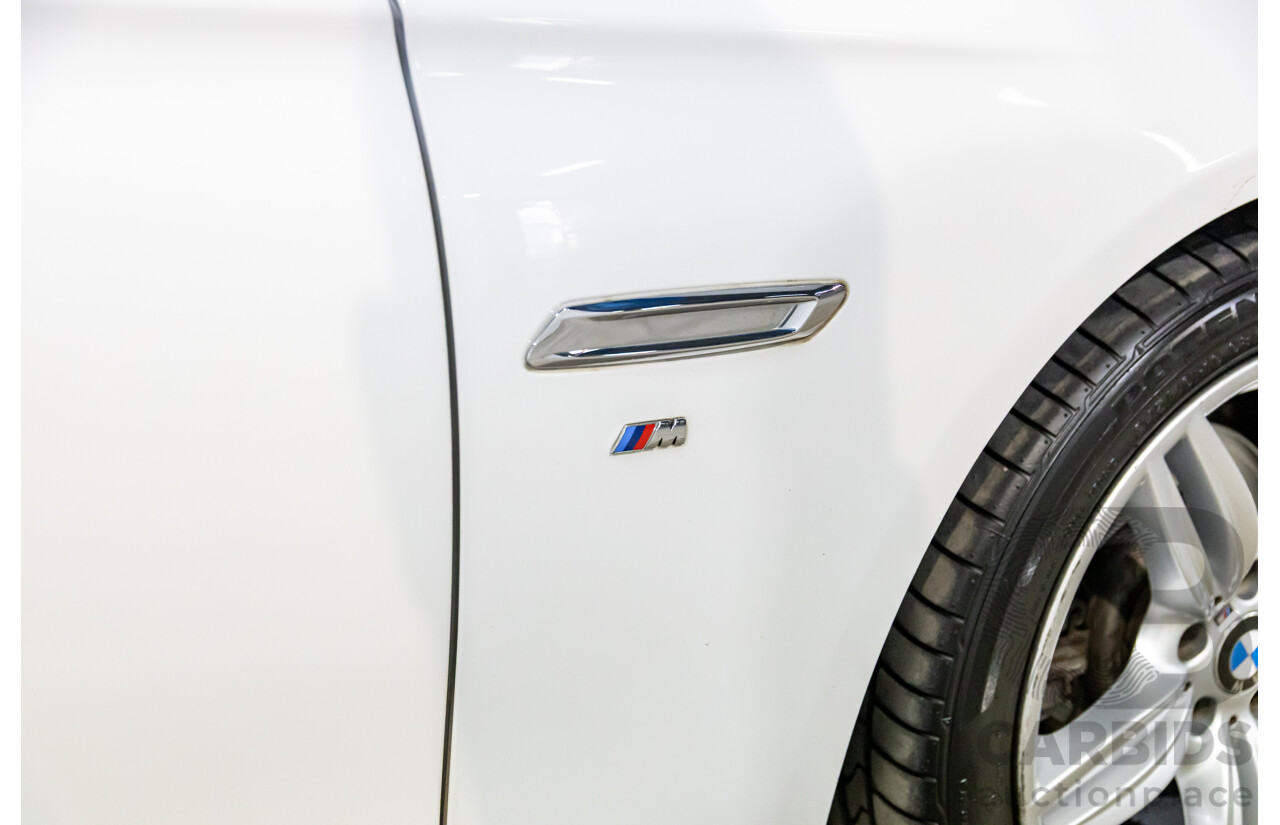 11/2016 BMW 520i M Sport (RWD) F10 MY17 4d Sedan Alpine White Turbo 2.0L