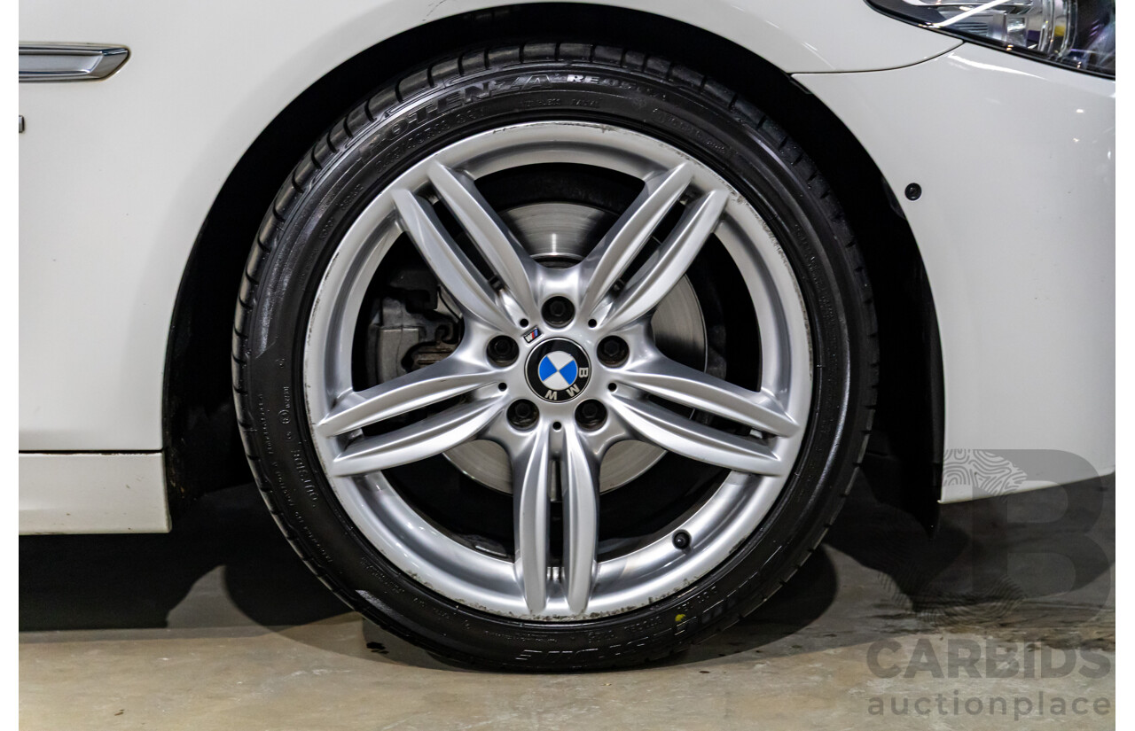 11/2016 BMW 520i M Sport (RWD) F10 MY17 4d Sedan Alpine White Turbo 2.0L