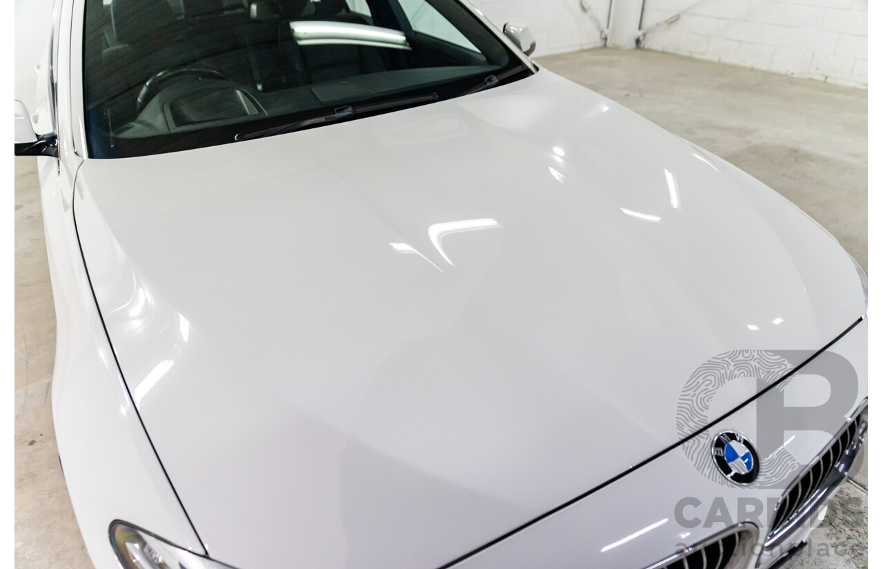 11/2016 BMW 520i M Sport (RWD) F10 MY17 4d Sedan Alpine White Turbo 2.0L