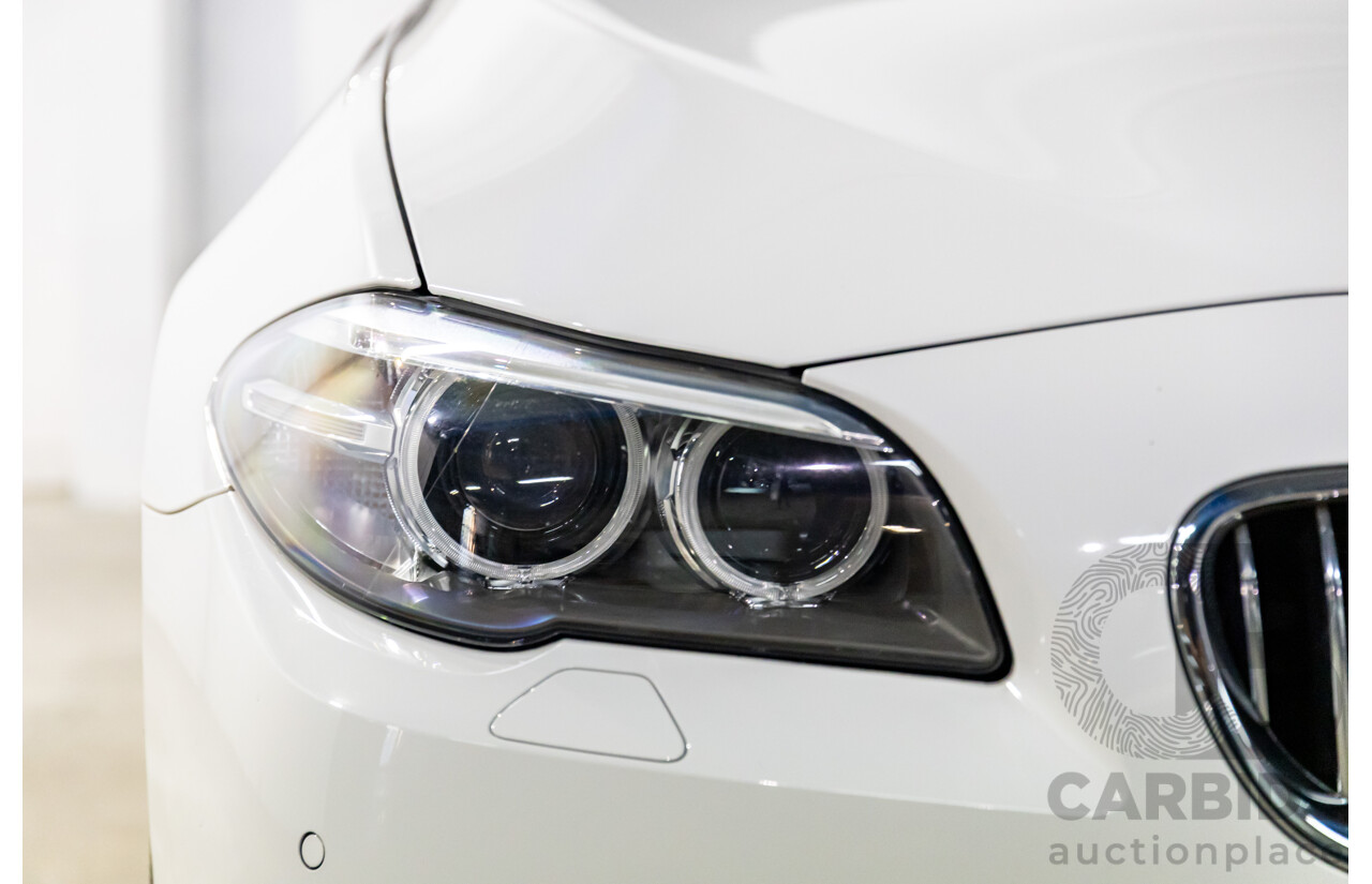 11/2016 BMW 520i M Sport (RWD) F10 MY17 4d Sedan Alpine White Turbo 2.0L