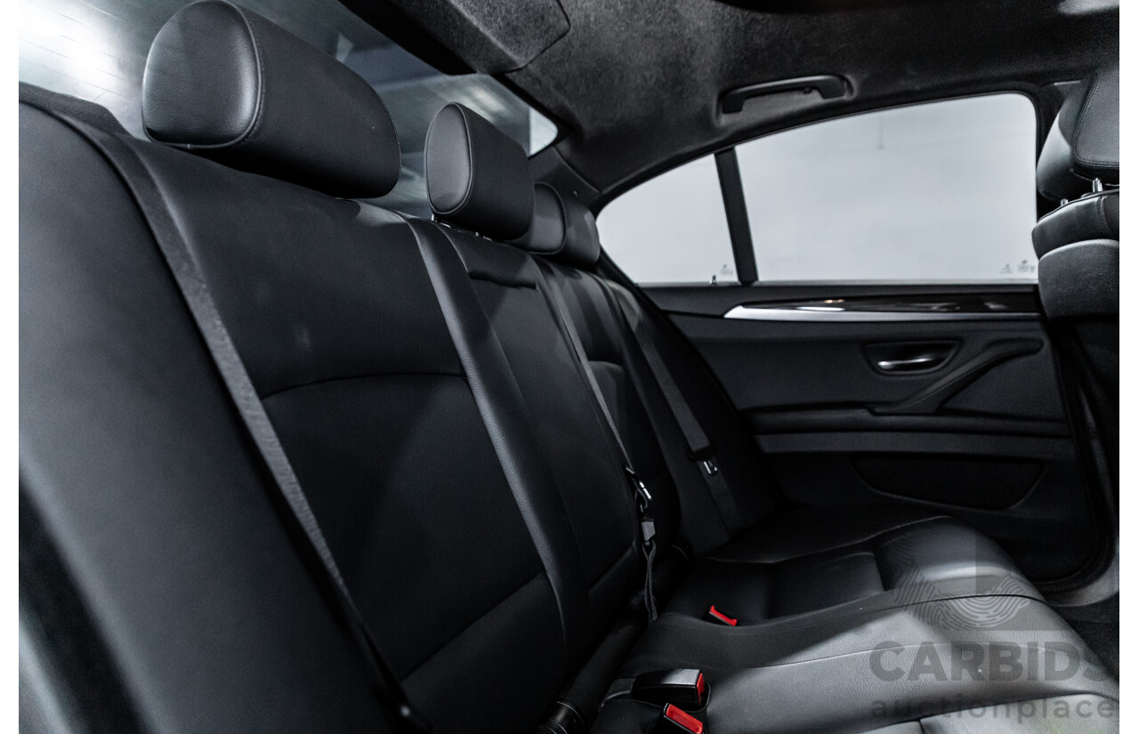 11/2016 BMW 520i M Sport (RWD) F10 MY17 4d Sedan Alpine White Turbo 2.0L