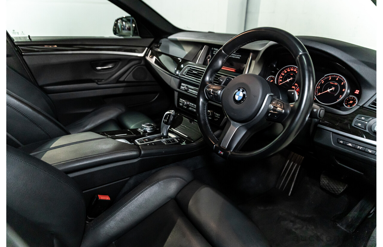 11/2016 BMW 520i M Sport (RWD) F10 MY17 4d Sedan Alpine White Turbo 2.0L