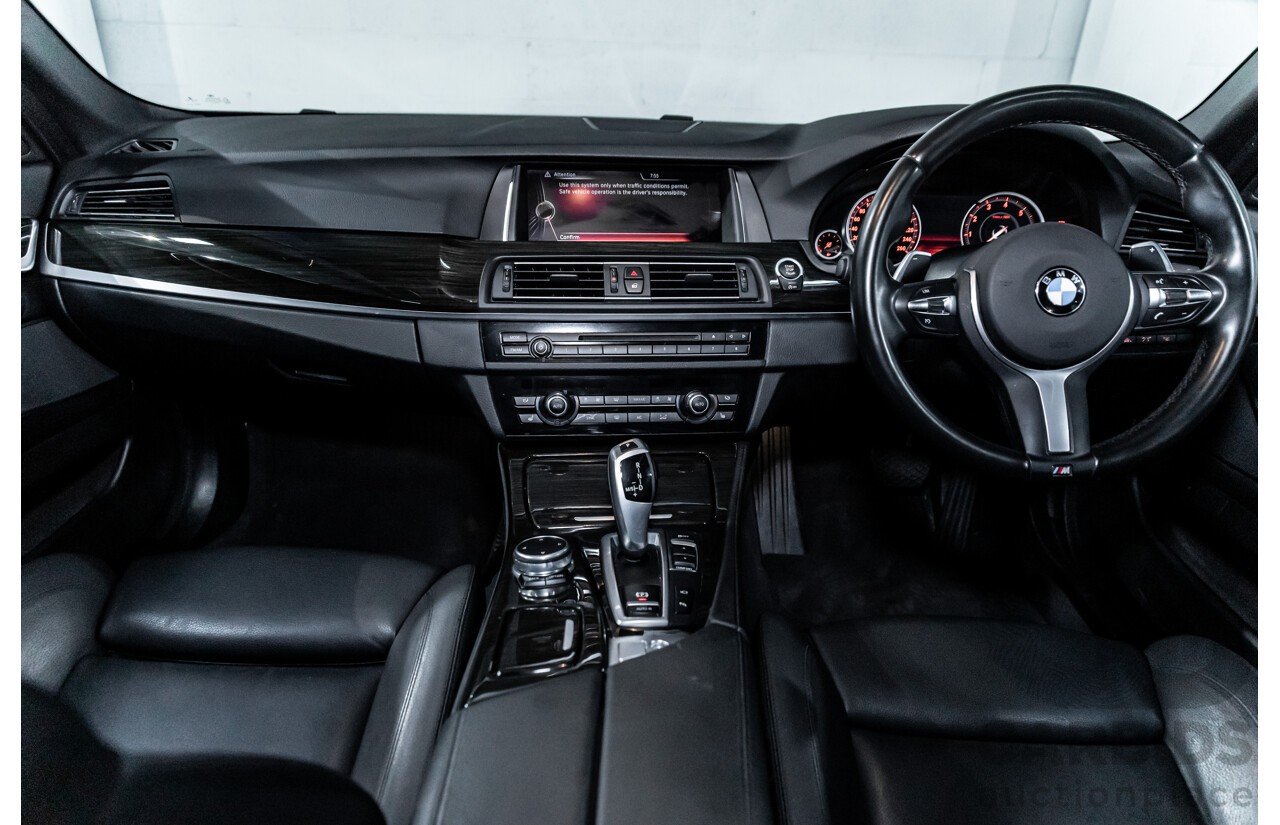 11/2016 BMW 520i M Sport (RWD) F10 MY17 4d Sedan Alpine White Turbo 2.0L