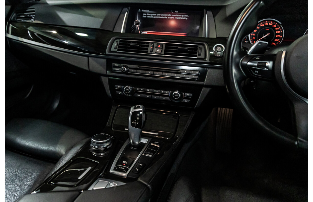 11/2016 BMW 520i M Sport (RWD) F10 MY17 4d Sedan Alpine White Turbo 2.0L