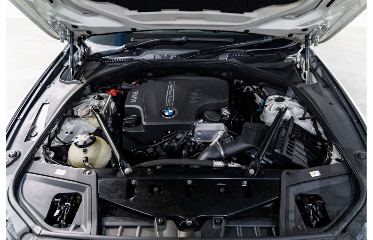 11/2016 BMW 520i M Sport (RWD) F10 MY17 4d Sedan Alpine White Turbo 2.0L