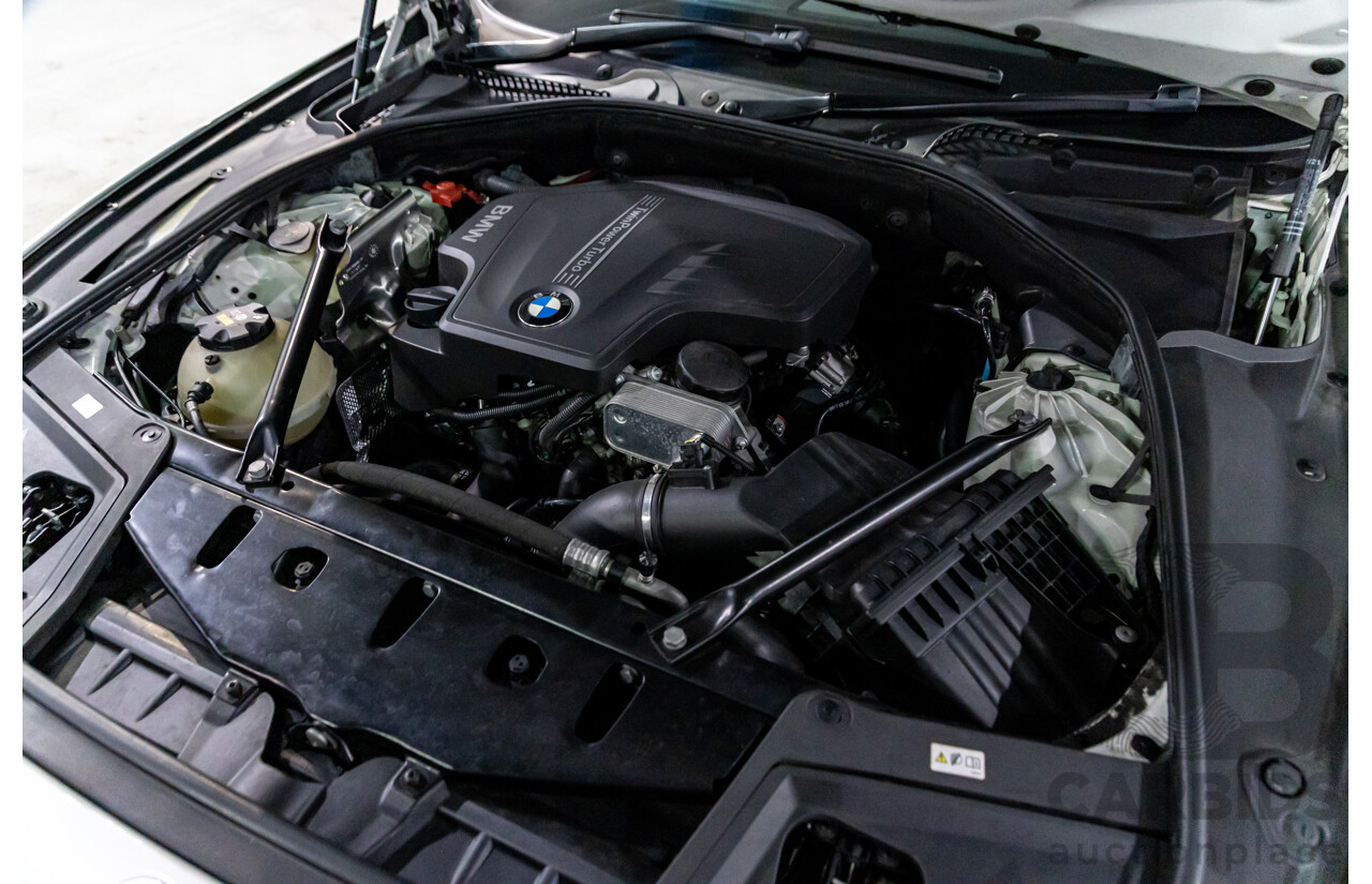 11/2016 BMW 520i M Sport (RWD) F10 MY17 4d Sedan Alpine White Turbo 2.0L