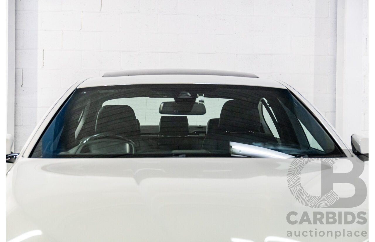 11/2016 BMW 520i M Sport (RWD) F10 MY17 4d Sedan Alpine White Turbo 2.0L