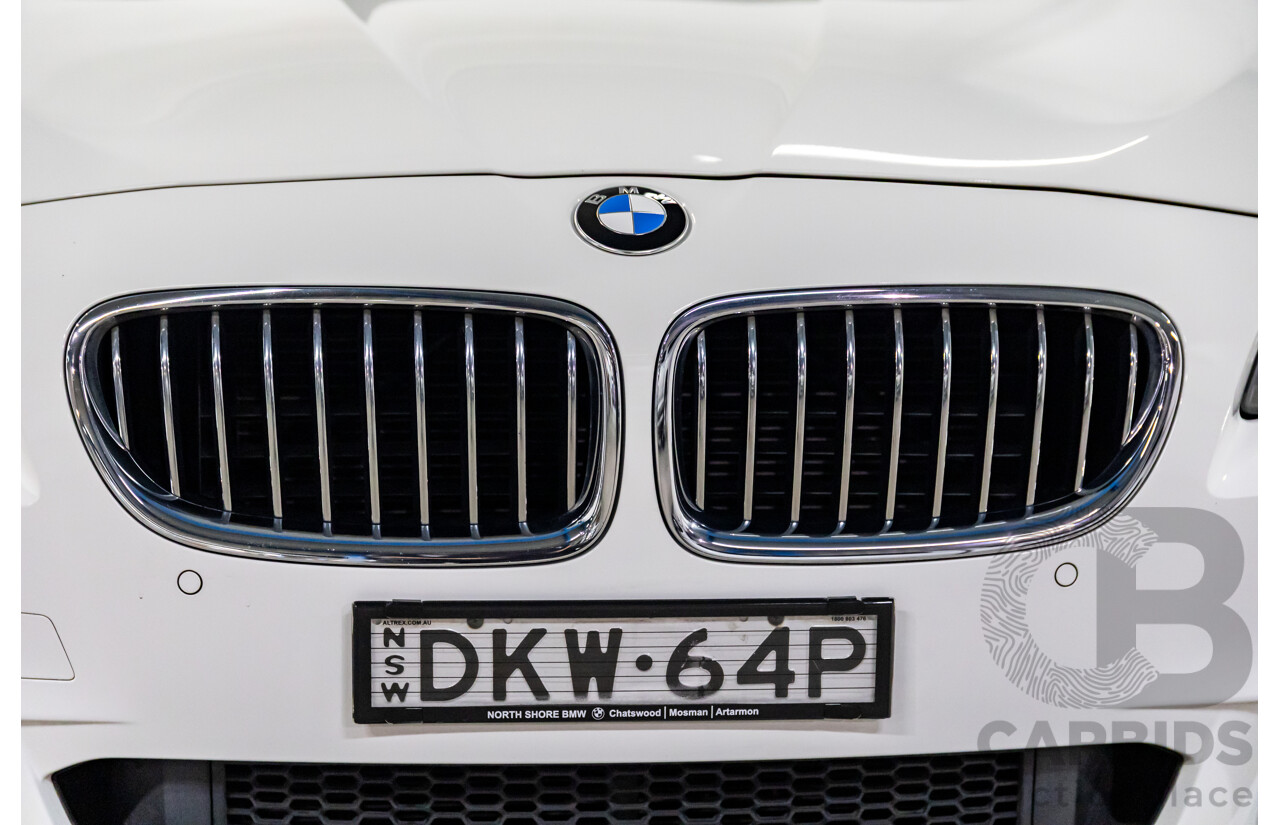 11/2016 BMW 520i M Sport (RWD) F10 MY17 4d Sedan Alpine White Turbo 2.0L