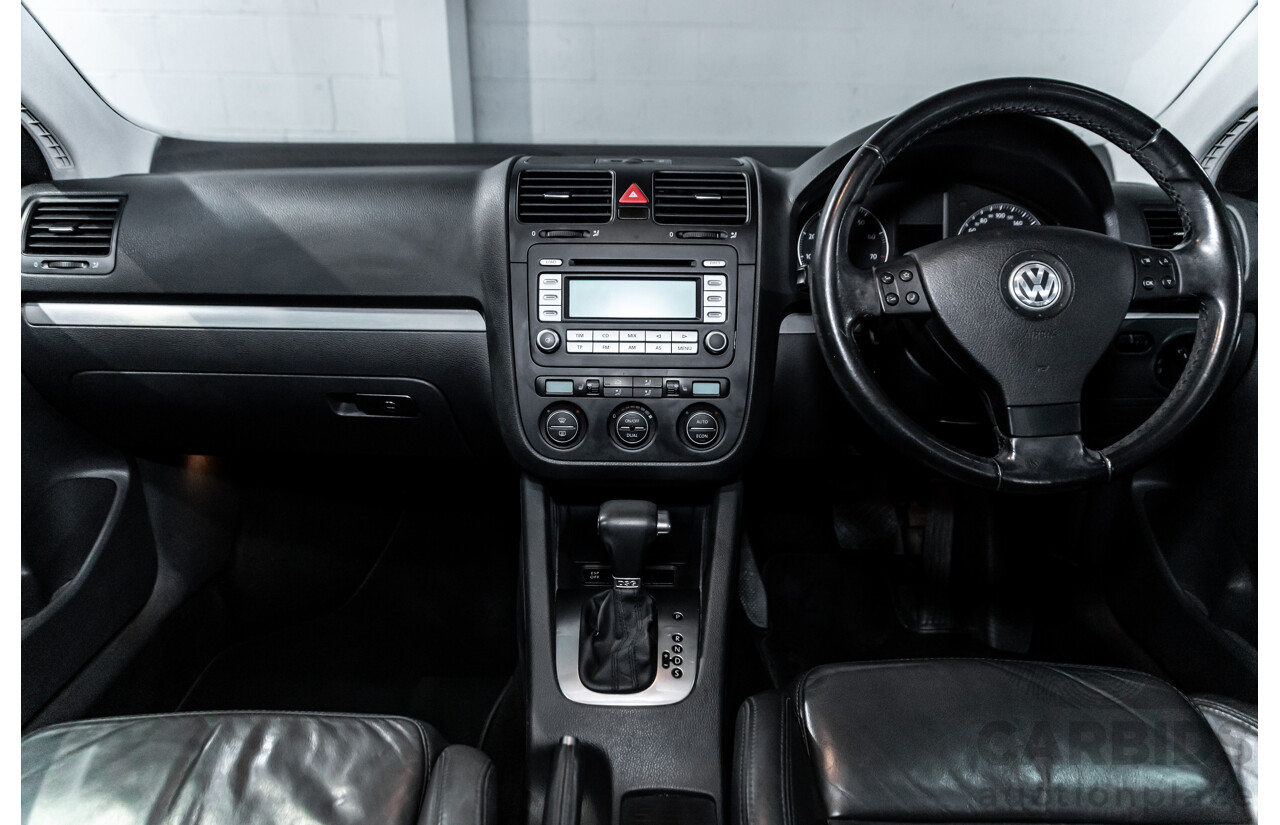 8/2007 Volkswagen Jetta 2.0 Turbo FSI 1KM MY08 4d Sedan Shadow Blue Metallic Turbo 2.0L