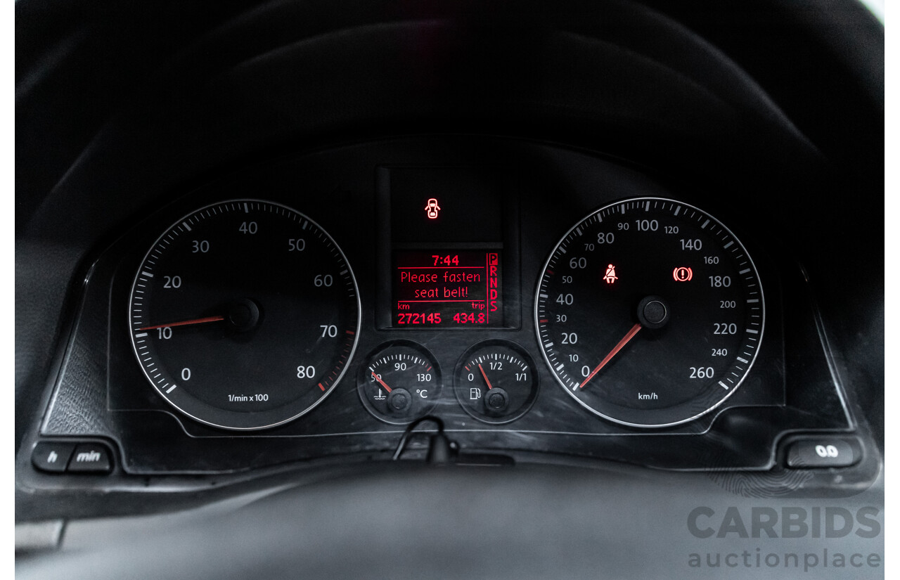 8/2007 Volkswagen Jetta 2.0 Turbo FSI 1KM MY08 4d Sedan Shadow Blue Metallic Turbo 2.0L