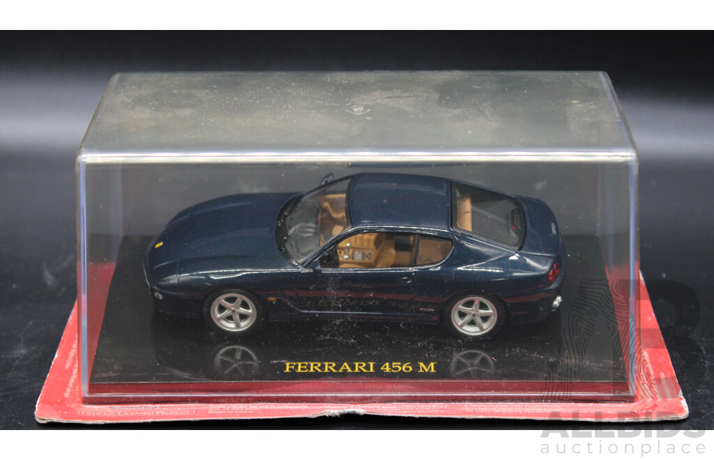 Eight Diecast Silver Ferrari Collection - 1:43 Scale