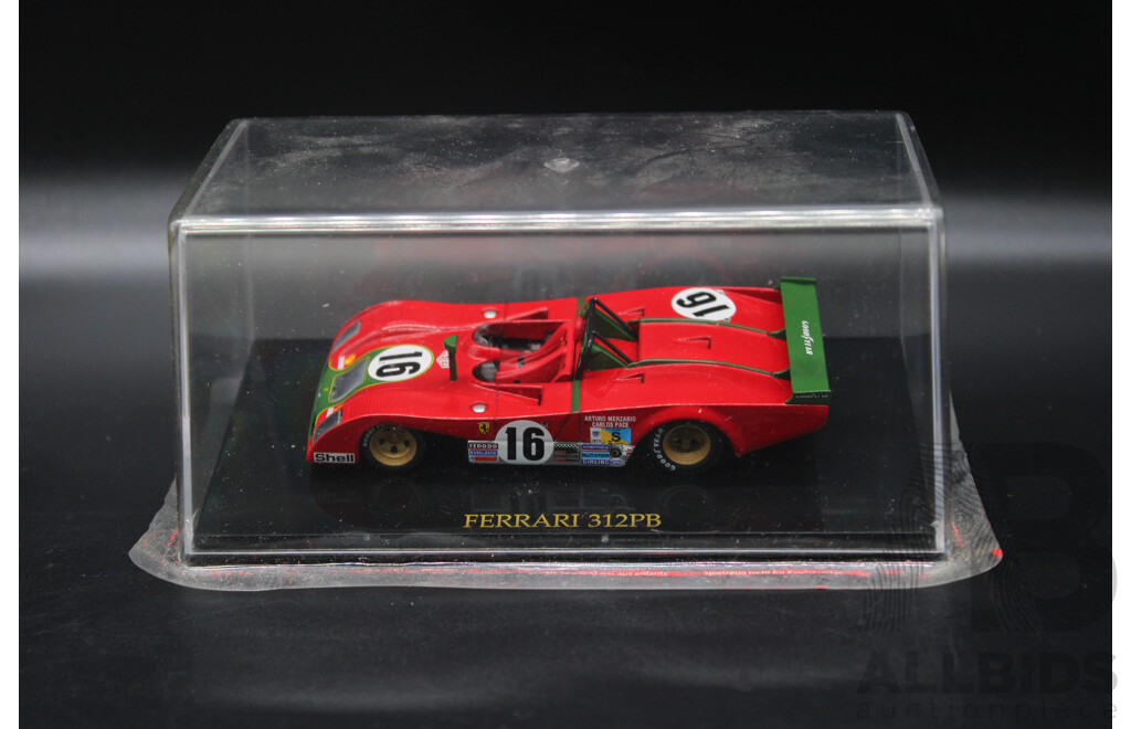 Six Diecast Ferrari Collection - 1:43 Scale