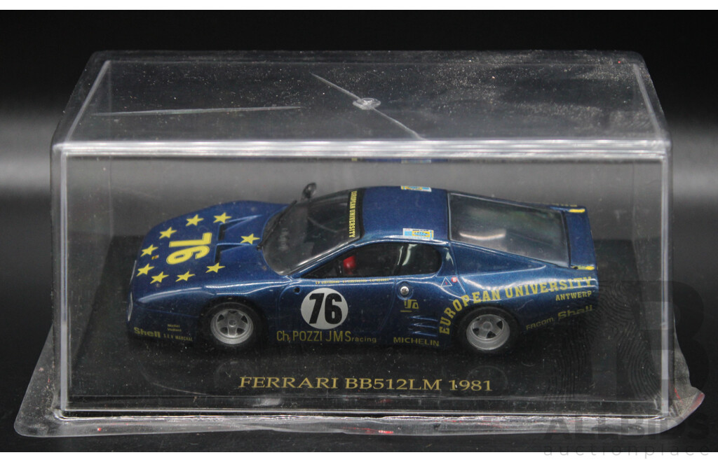 Six Diecast Ferrari Collection - 1:43 Scale