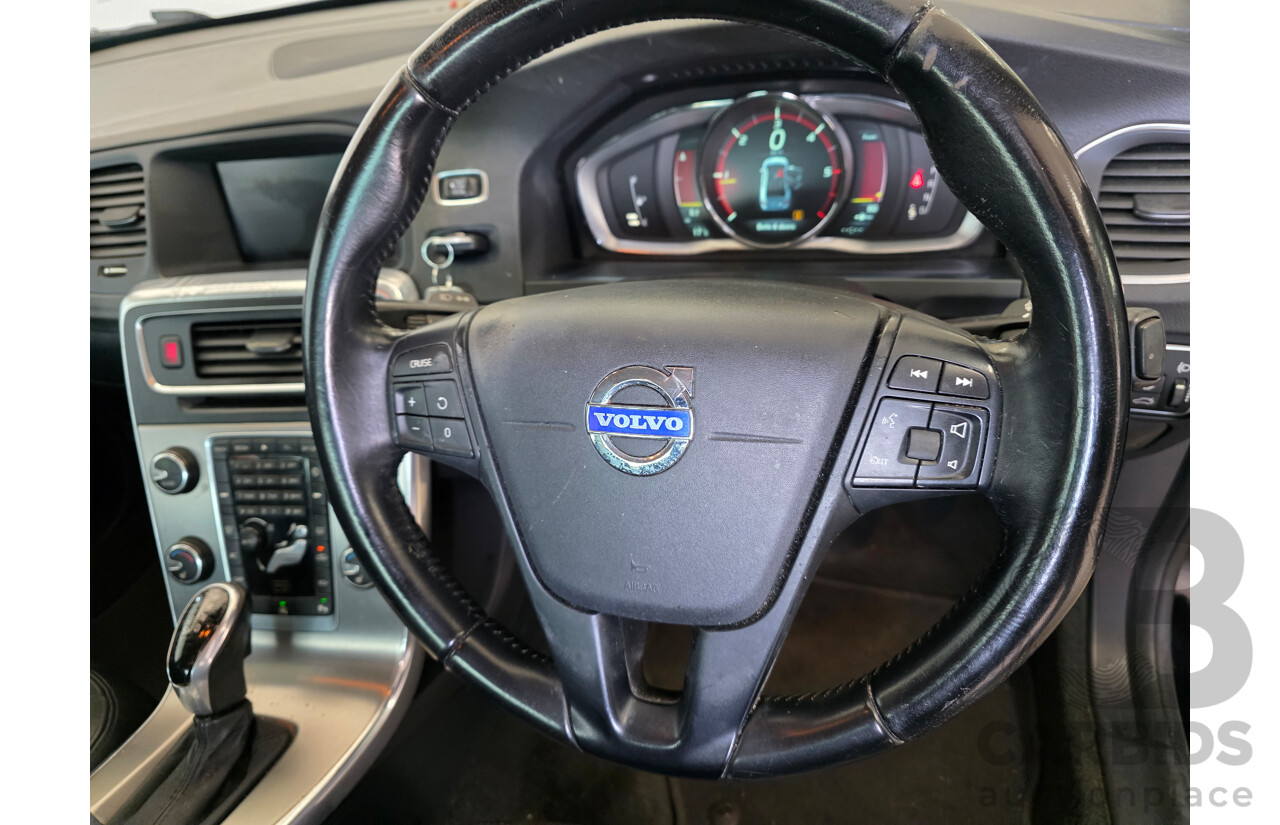 4/2014 Volvo S60 D4 Kinetic (AWD) F MY14 4d Sedan Black Turbo Diesel 2.0L