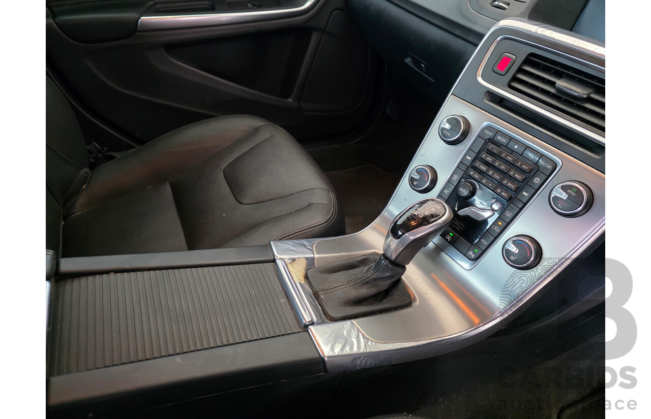 4/2014 Volvo S60 D4 Kinetic (AWD) F MY14 4d Sedan Black Turbo Diesel 2.0L