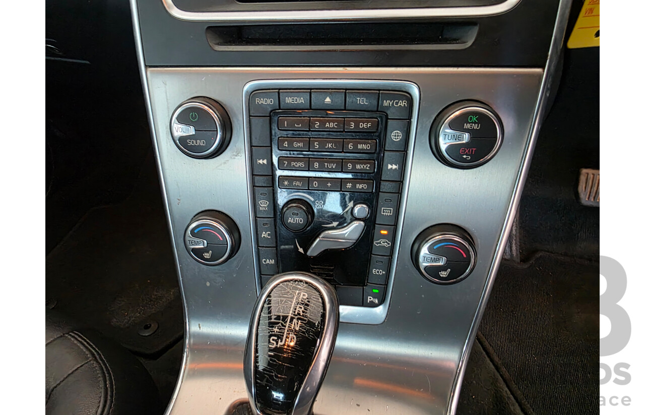 4/2014 Volvo S60 D4 Kinetic (AWD) F MY14 4d Sedan Black Turbo Diesel 2.0L