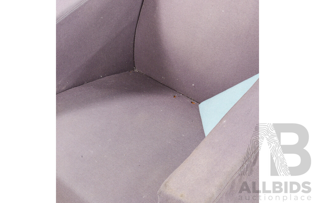 Pair of Fabric Upholstered Armchairs by Fritz Hansen