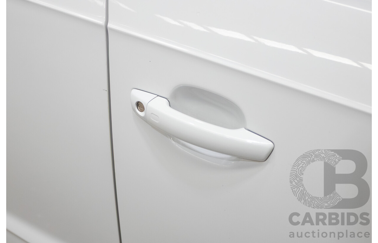 12/2013 Audi A3 1.8 TFSI Quattro S-Line Ambition (AWD) 8V 5D Hatchback Glacier White Turbo 1.8L