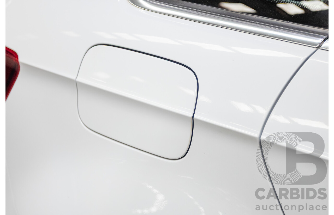 12/2013 Audi A3 1.8 TFSI Quattro S-Line Ambition (AWD) 8V 5D Hatchback Glacier White Turbo 1.8L