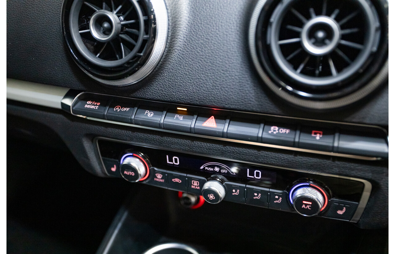 12/2013 Audi A3 1.8 TFSI Quattro S-Line Ambition (AWD) 8V 5D Hatchback Glacier White Turbo 1.8L