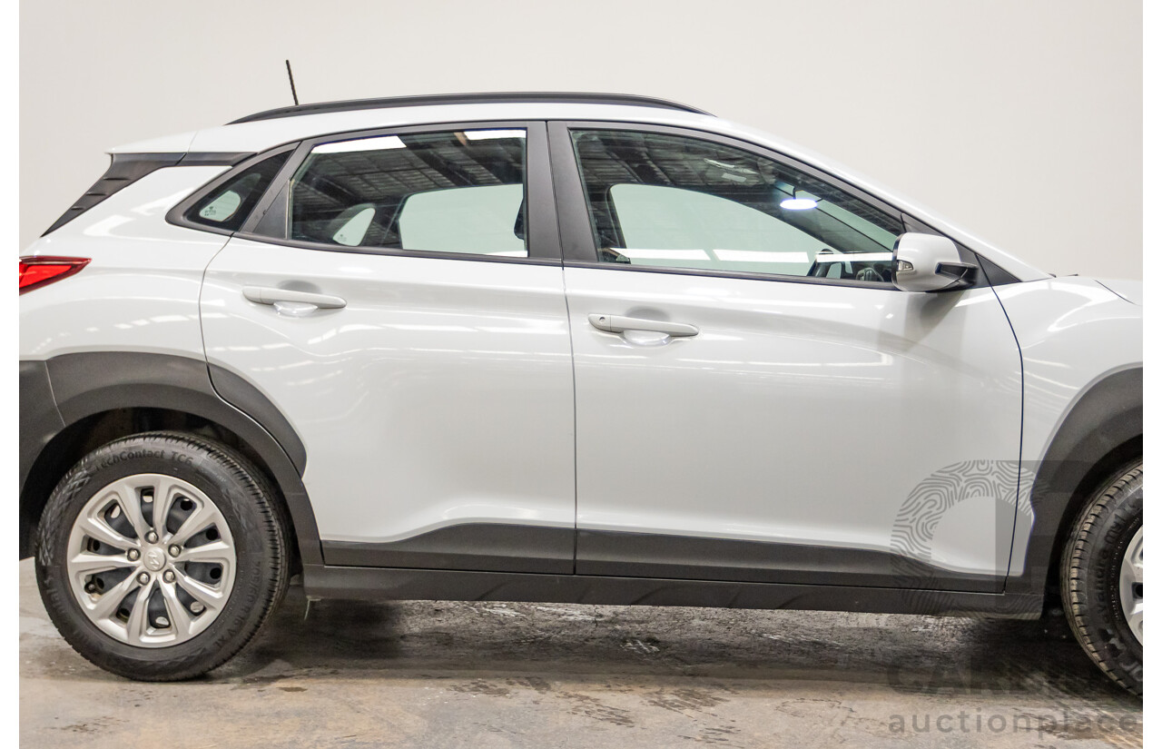 09/2019 Hyundai Kona Go FW OS.2 MY19 4D Wagon White 2.0L