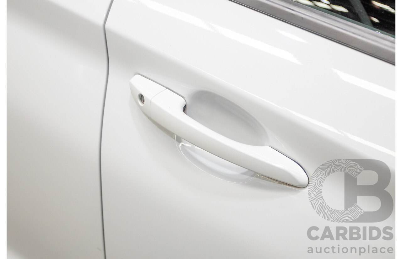 09/2019 Hyundai Kona Go FW OS.2 MY19 4D Wagon White 2.0L